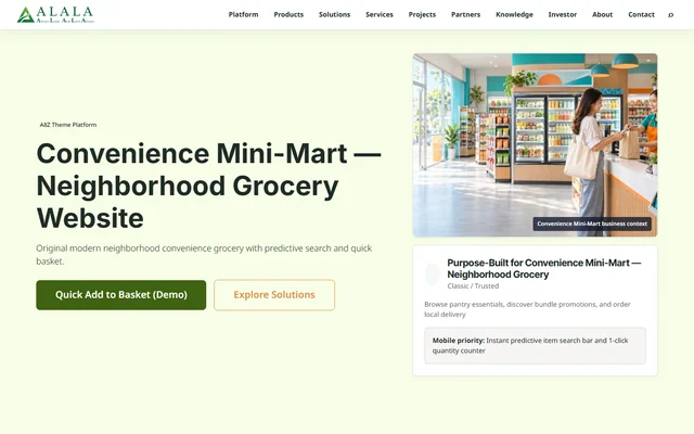 Convenience Mini-Mart - Variant A (Classic)