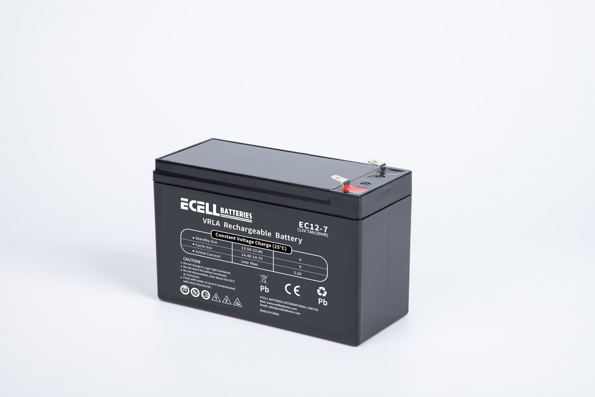 EC 12-7, 12V 7AH 20HR 2.1A - 彩色版面01