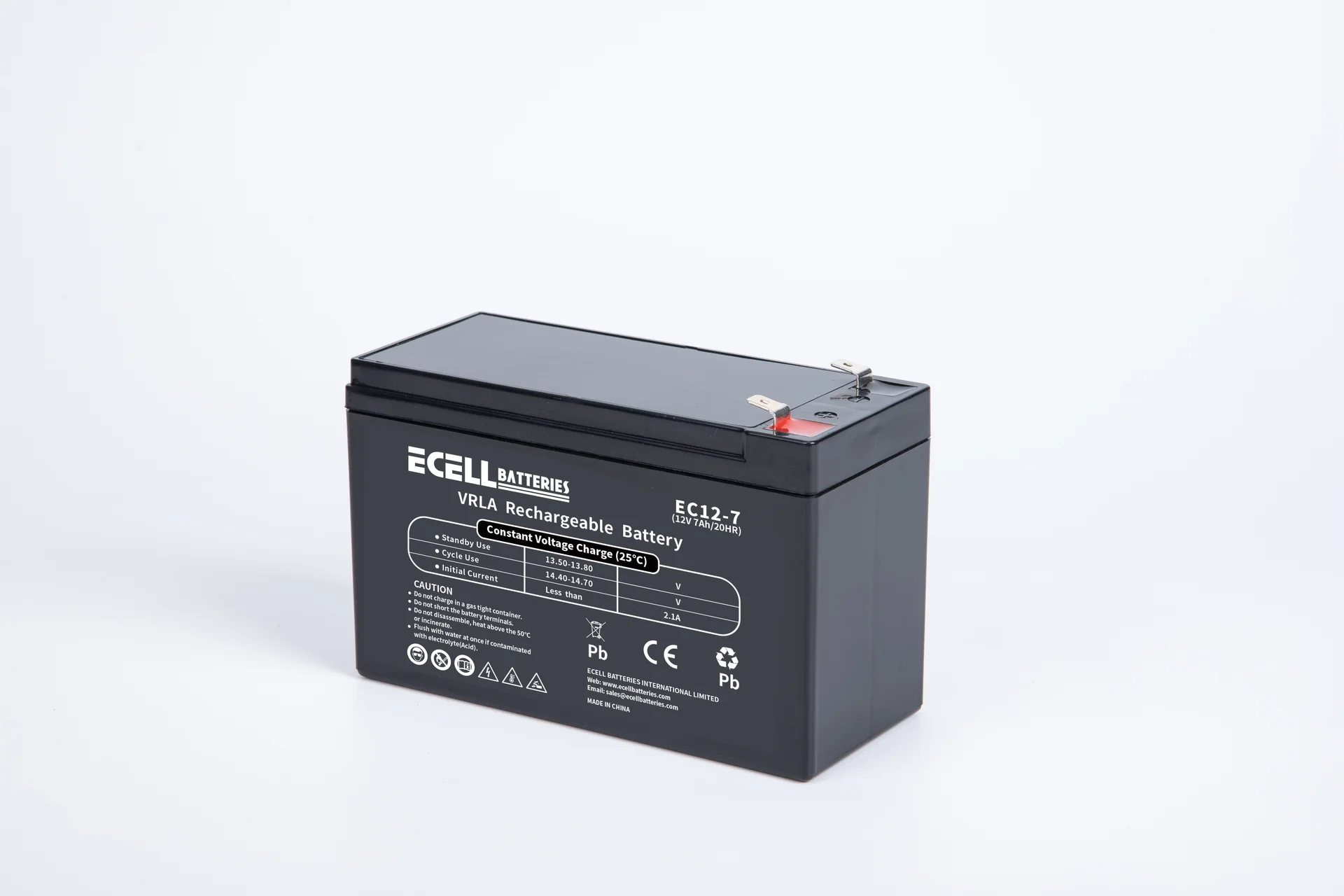 EC 12-7, 12V 7AH 20HR 2.1A - 彩色版面01