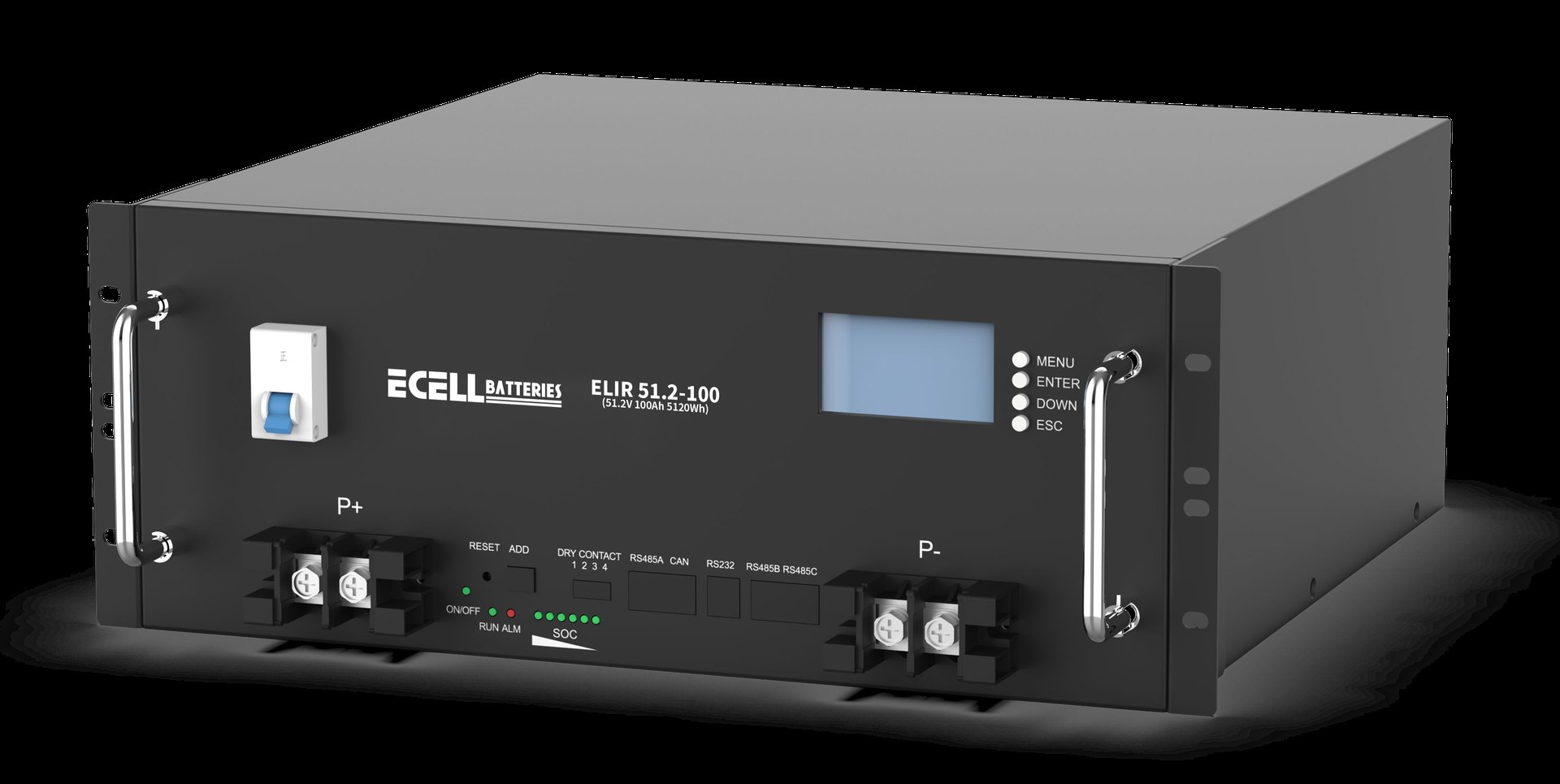 ELIR 51.2-100 (51.2V 100Ah 5120Wh) 4U