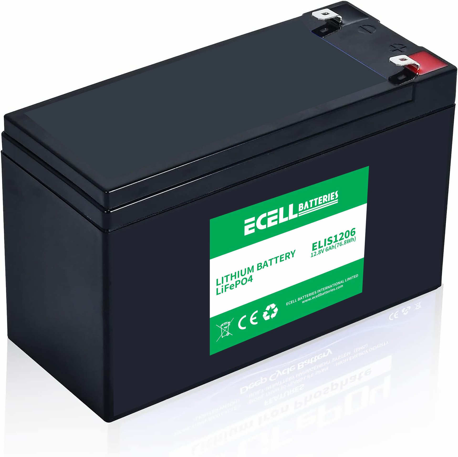 ELIS1206, 12.8V 6Ah(76.8Wh)