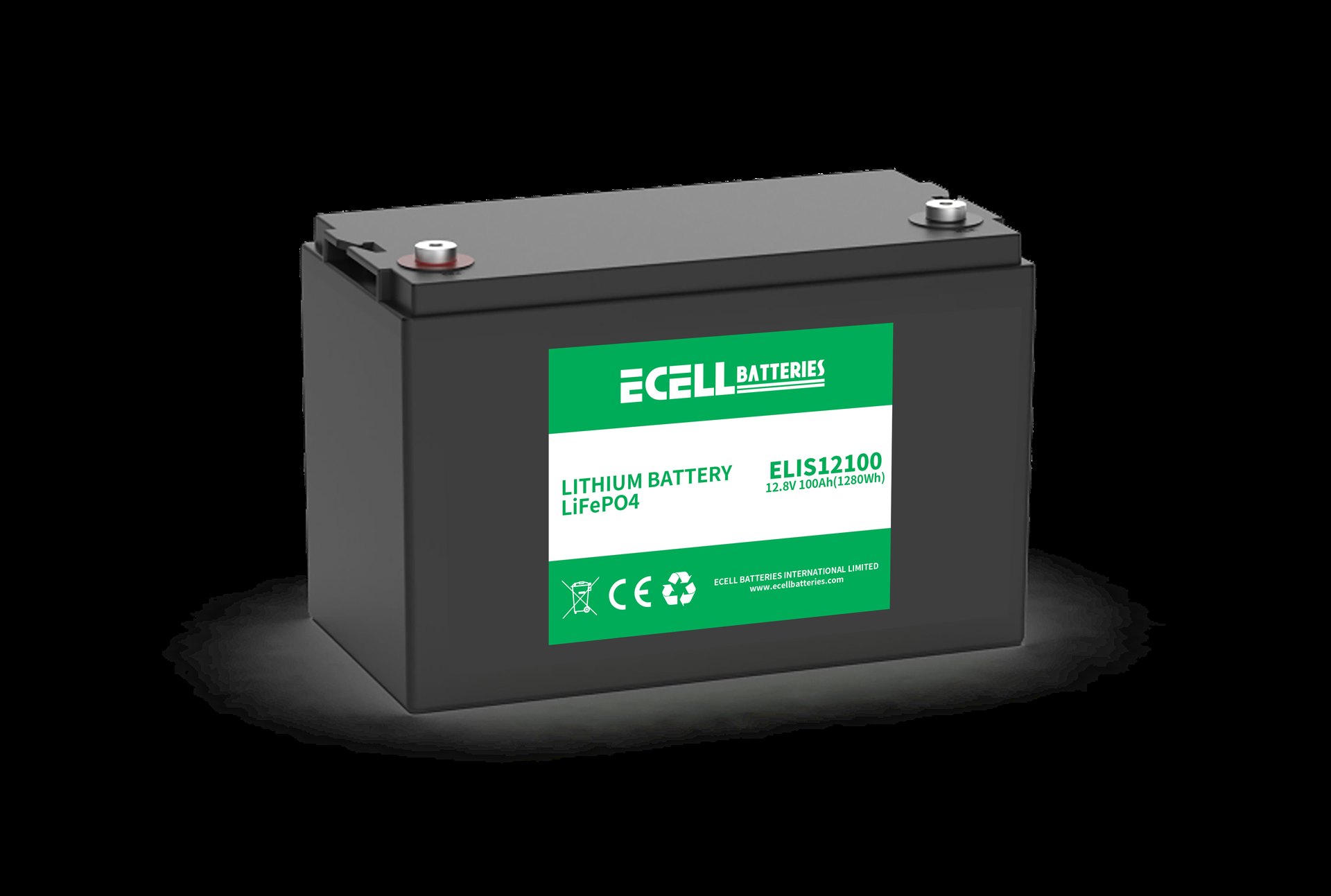 ELIS12100 12.8V 100Ah(1280Wh)