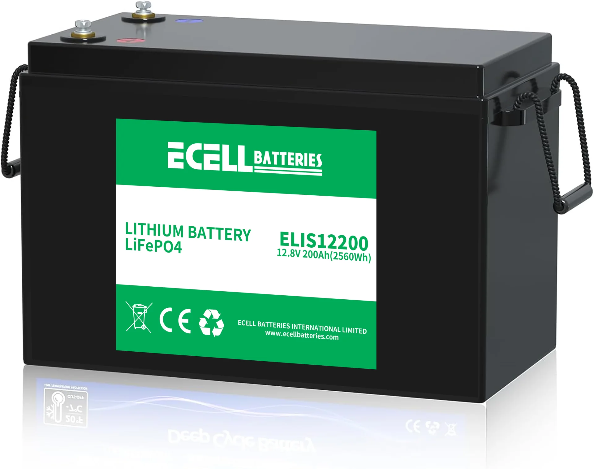 ELIS12200, 12.8V 200Ah(2560Wh)