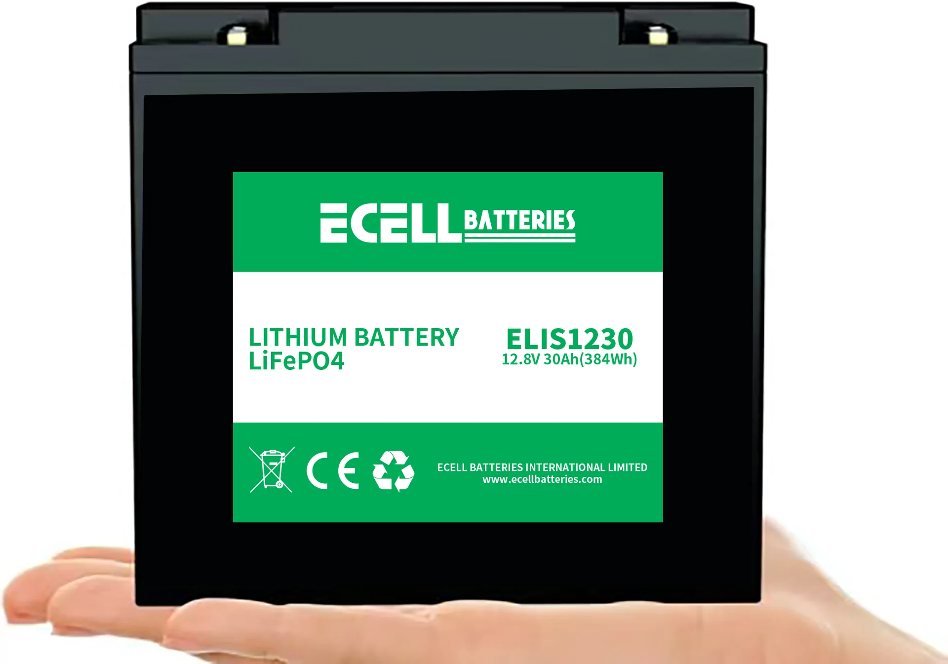 ELIS1230, 12.8V 30Ah(384Wh)