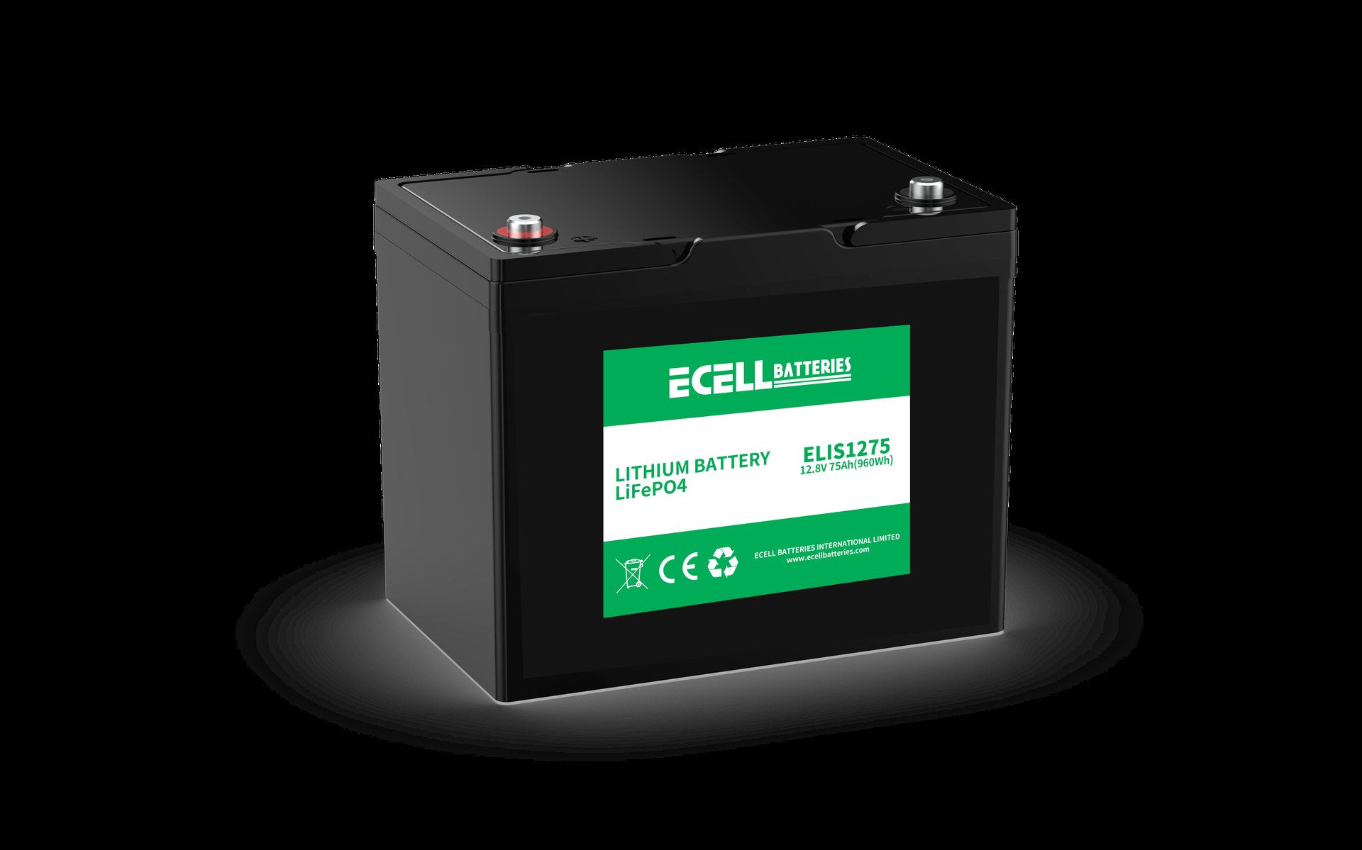 ELIS1275 12.8V 75Ah(960Wh)