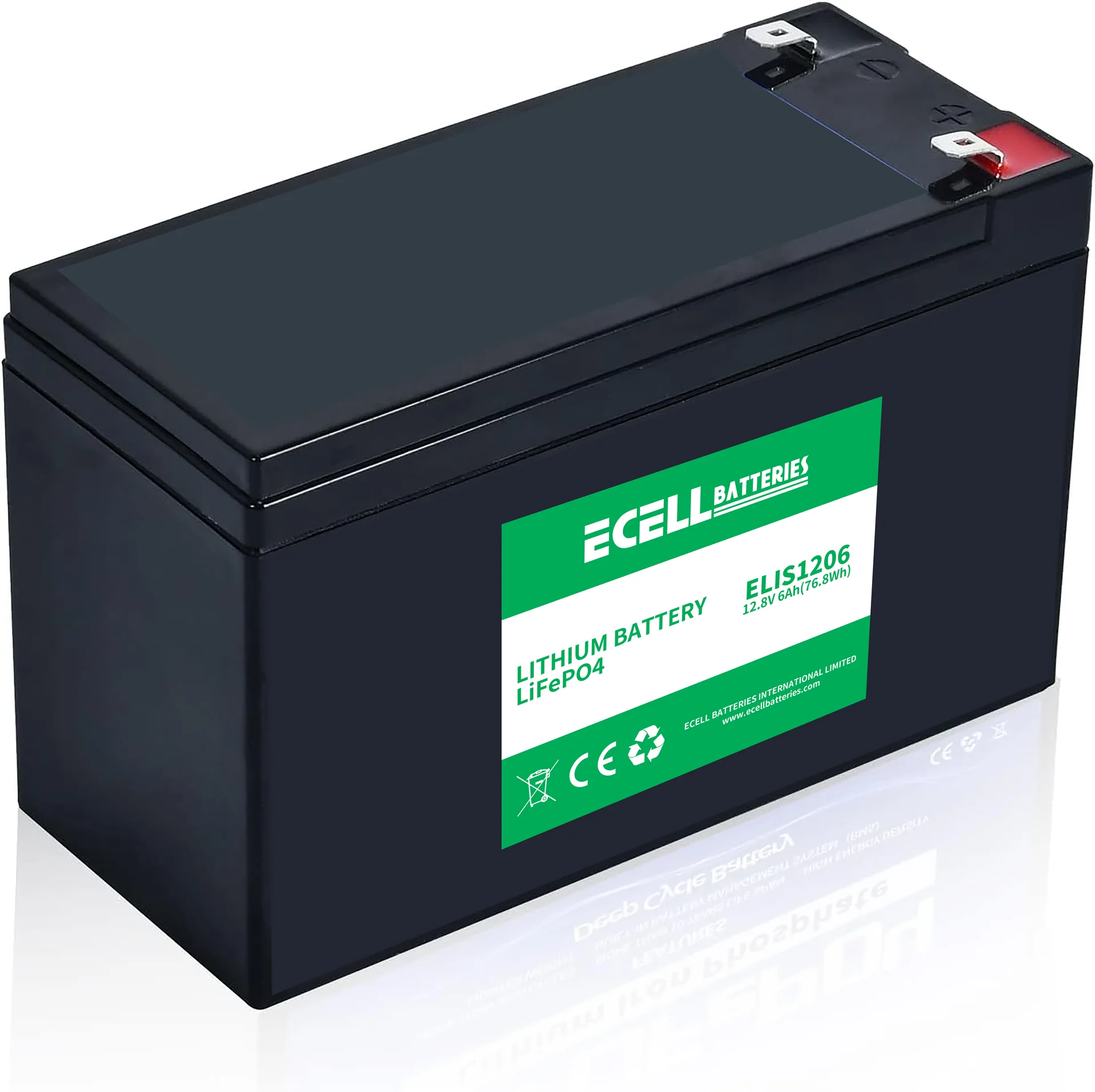 ELIS1206, 12.8V 6Ah(76.8Wh)