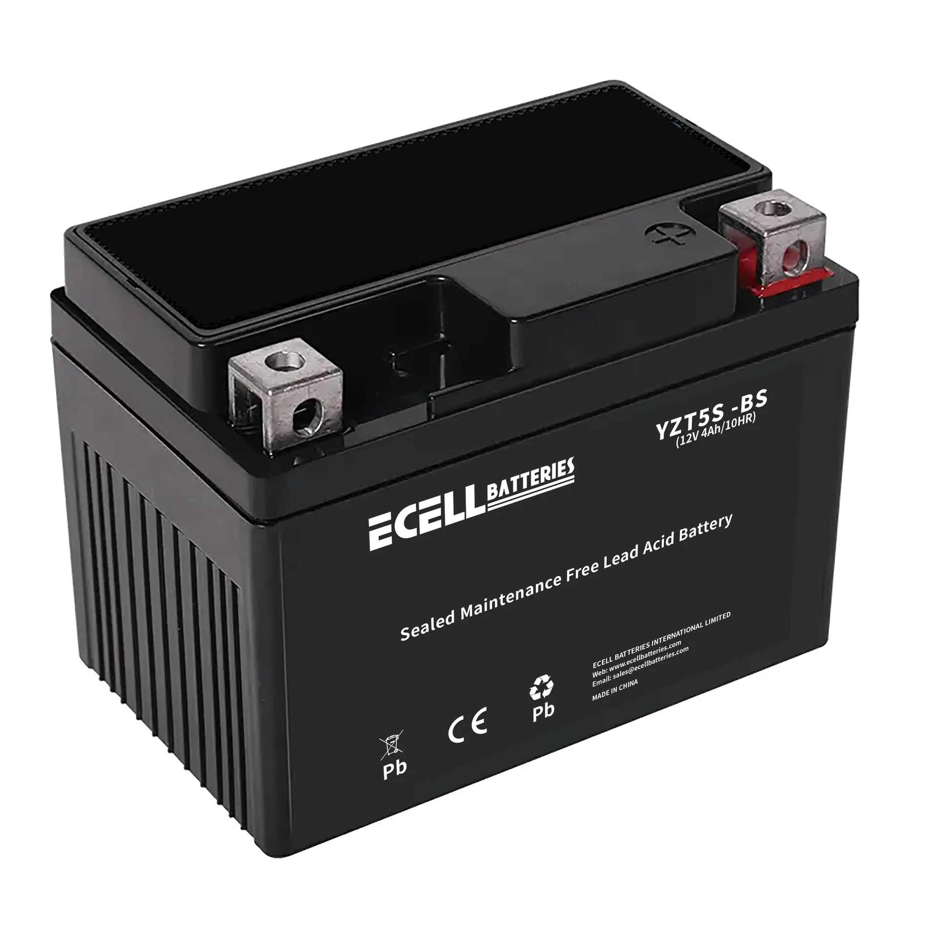 ECELL 12V 4Ah YTZ5S