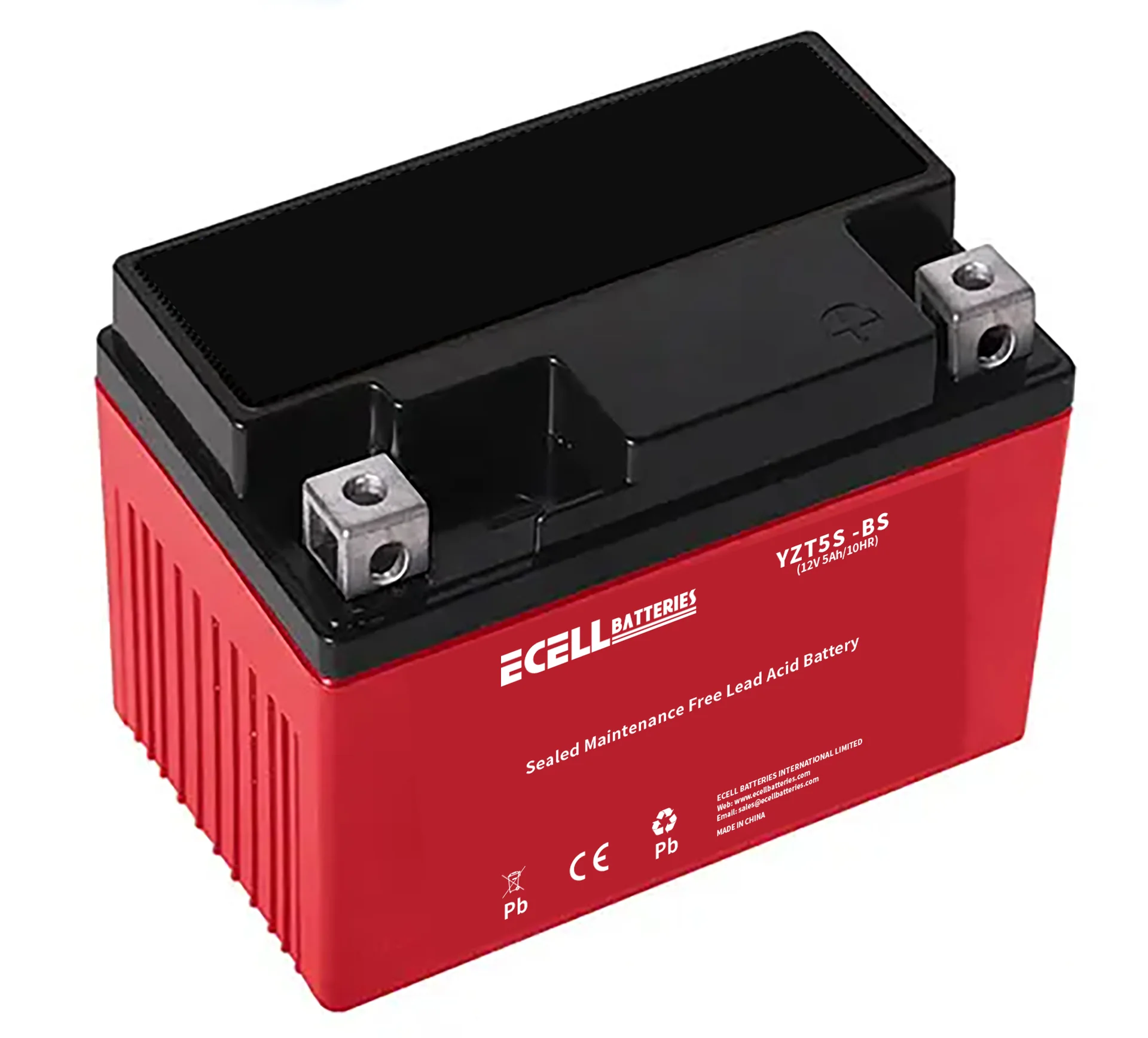 ECELL 12V 5Ah YTZ5S