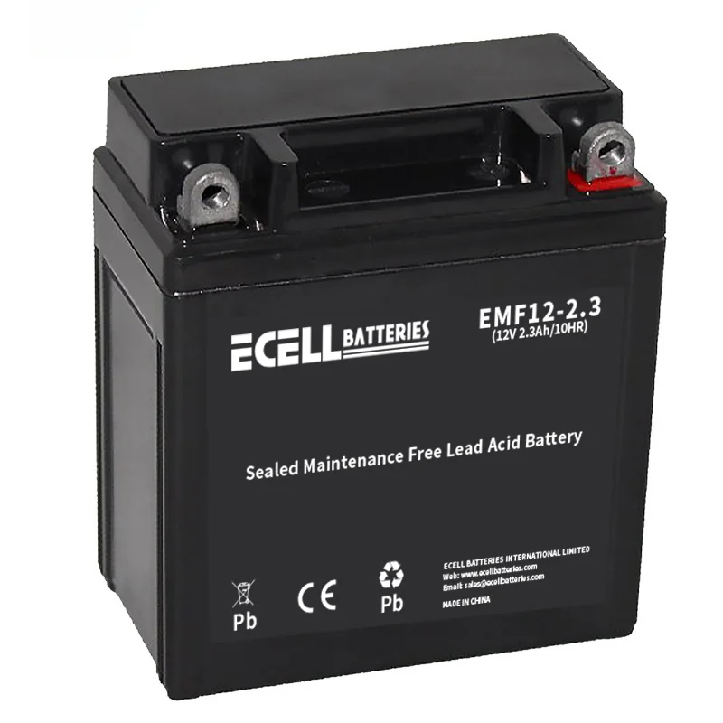 EMF12-2.3, 12V 2.3AH