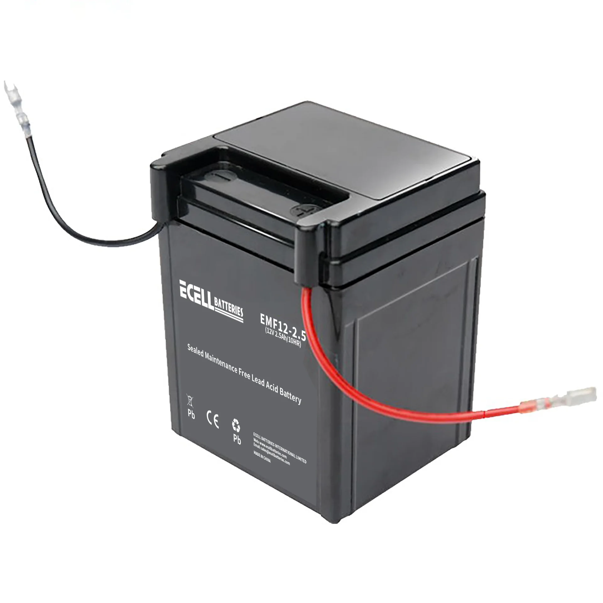 EMF12-2.5, 12V 2.5Ah