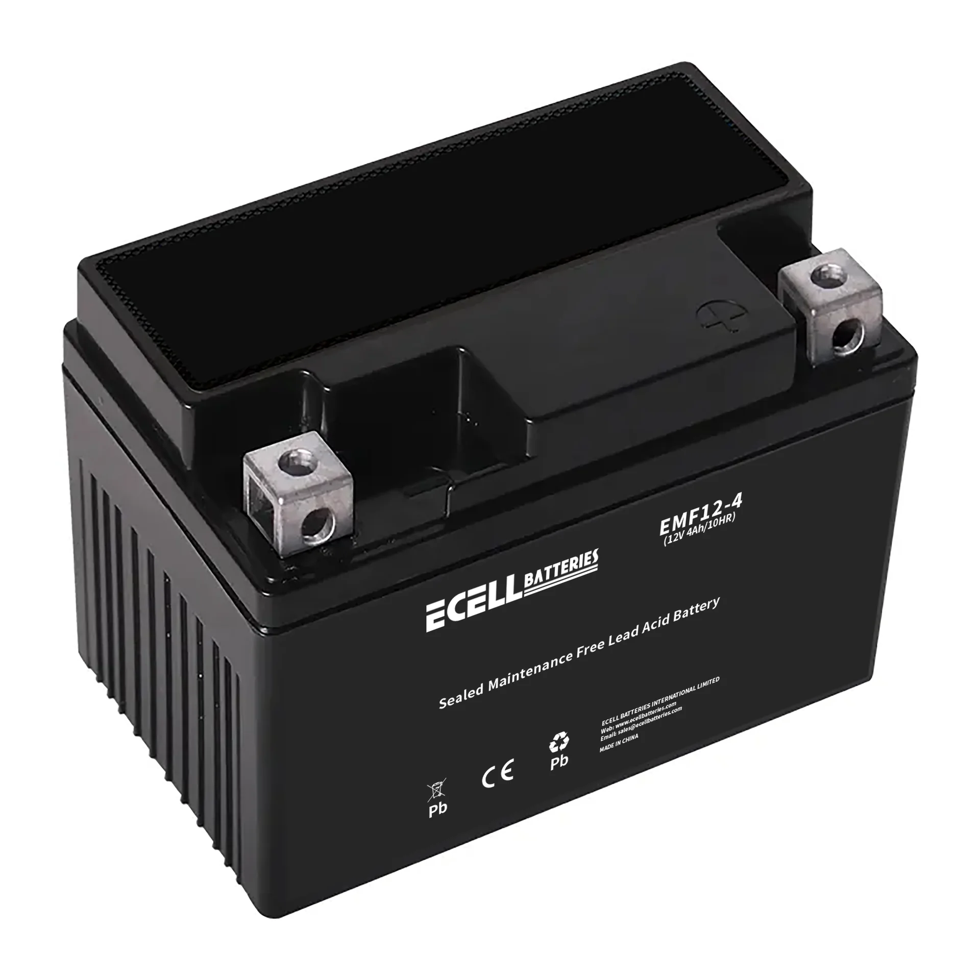 EMF12-4, 12V 4AH (YT4L-BS-东南亚-B铅) 
