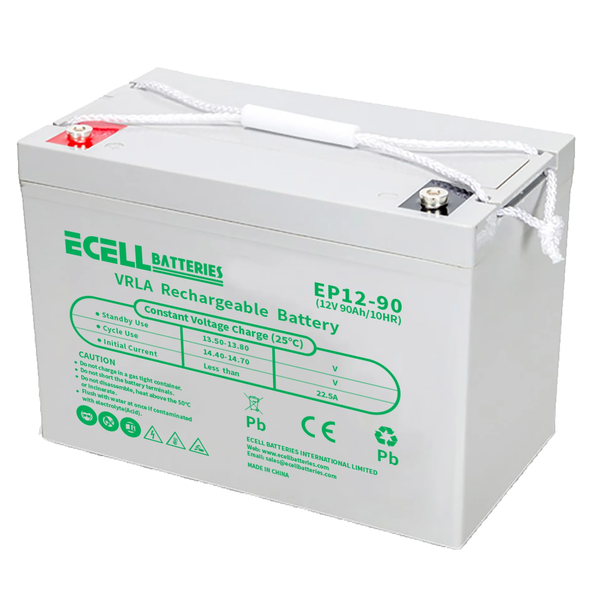 EP12-90, 90AH 22.5A