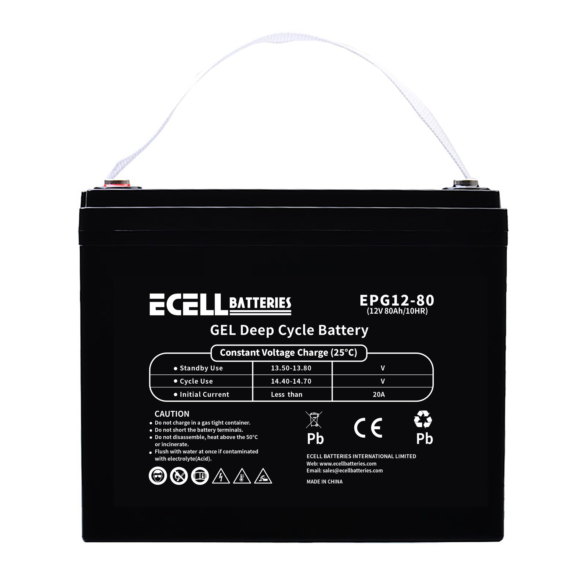 EPG12-80, 80Ah- 20A