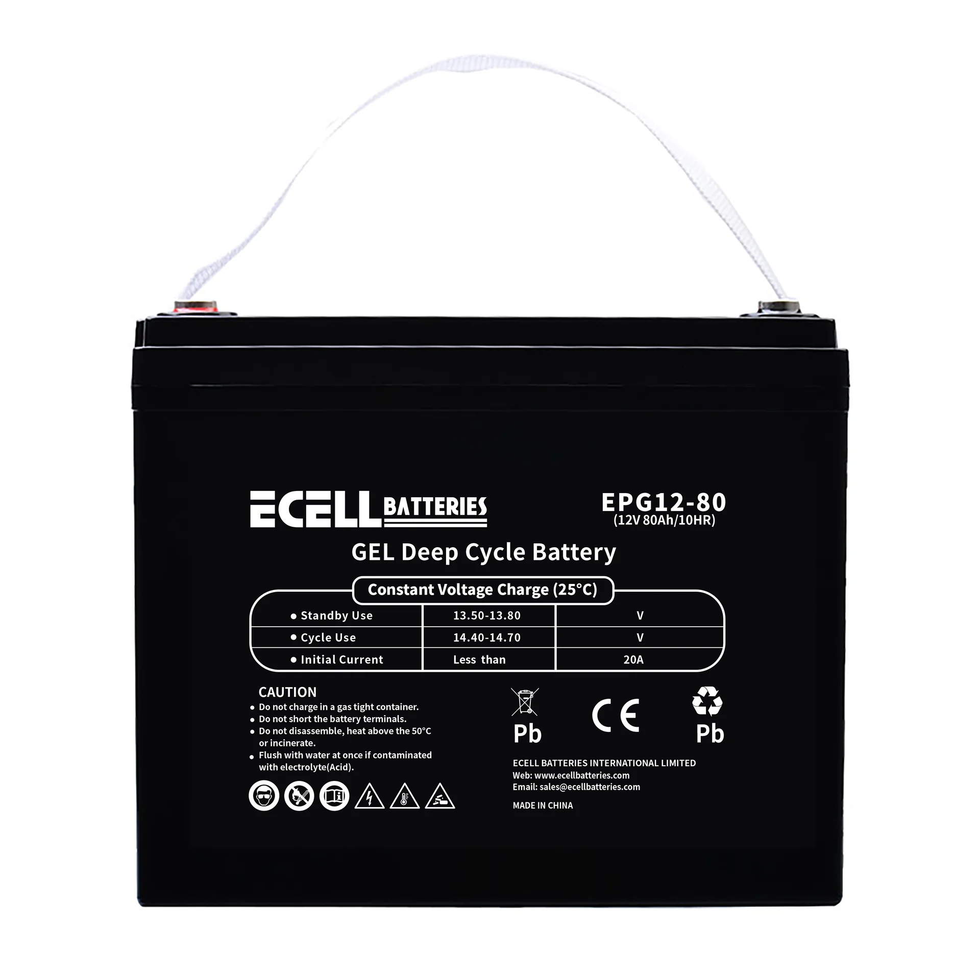 EPG12-80, 80Ah- 20A