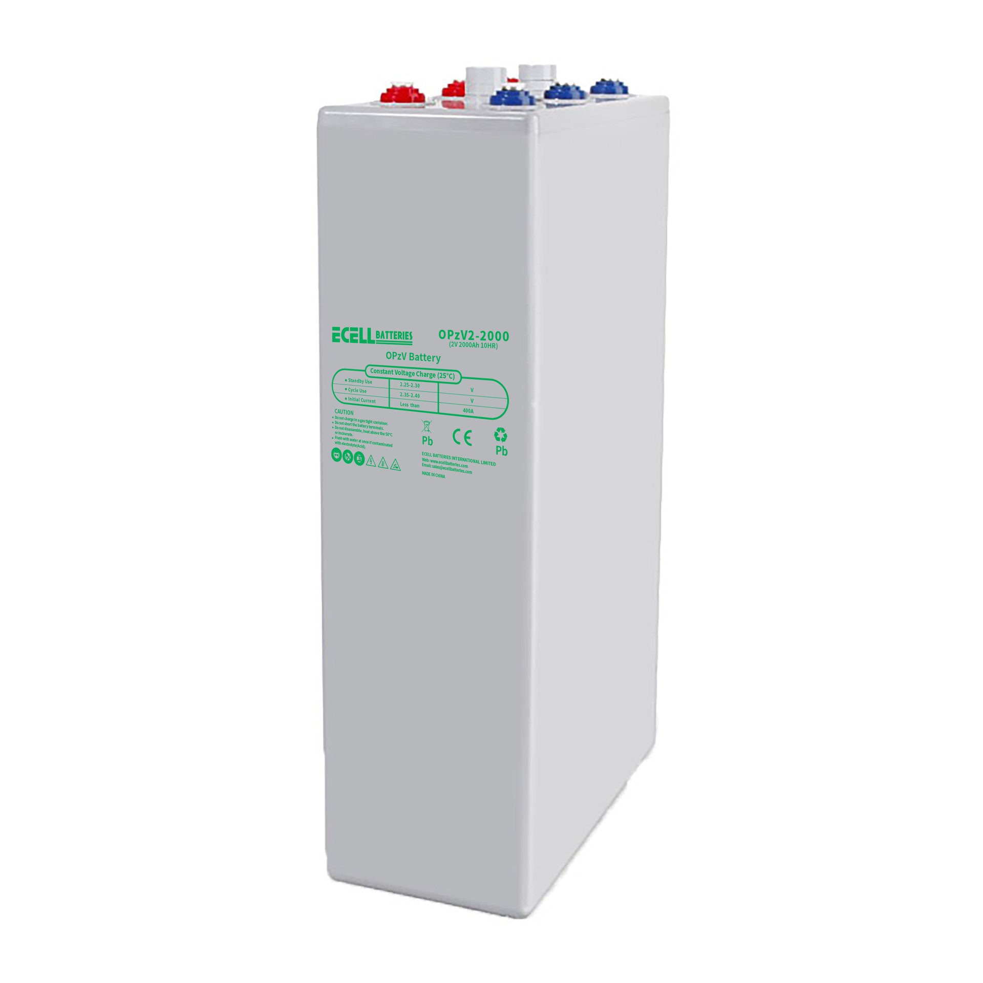 OPzV 2-2000, 2V 2000Ah, 10HR, 400A(1)