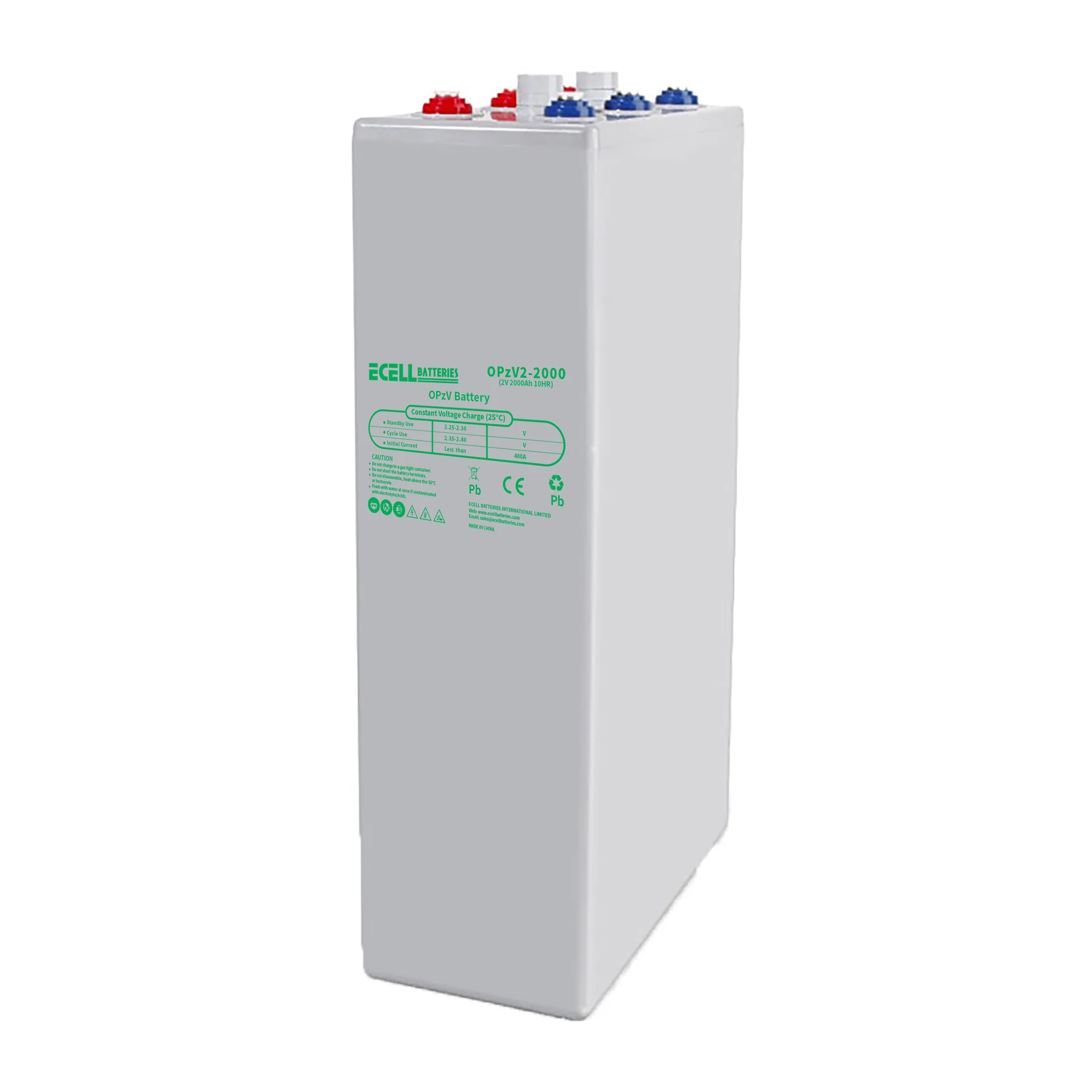 OPzV 2-2000, 2V 2000Ah, 10HR, 400A(1)