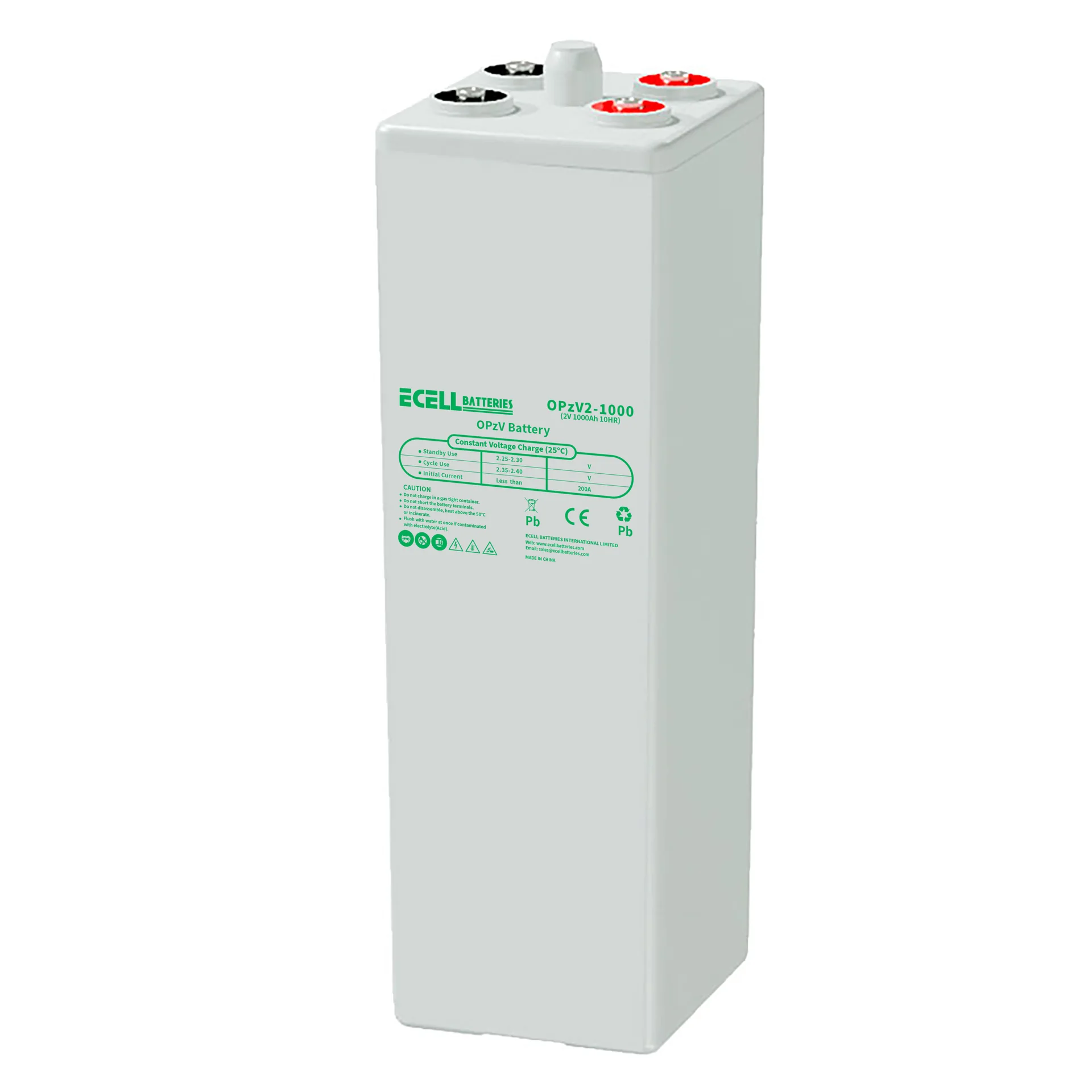 OPzV2-1000, 2V 1000Ah, 10HR, 200A (2)
