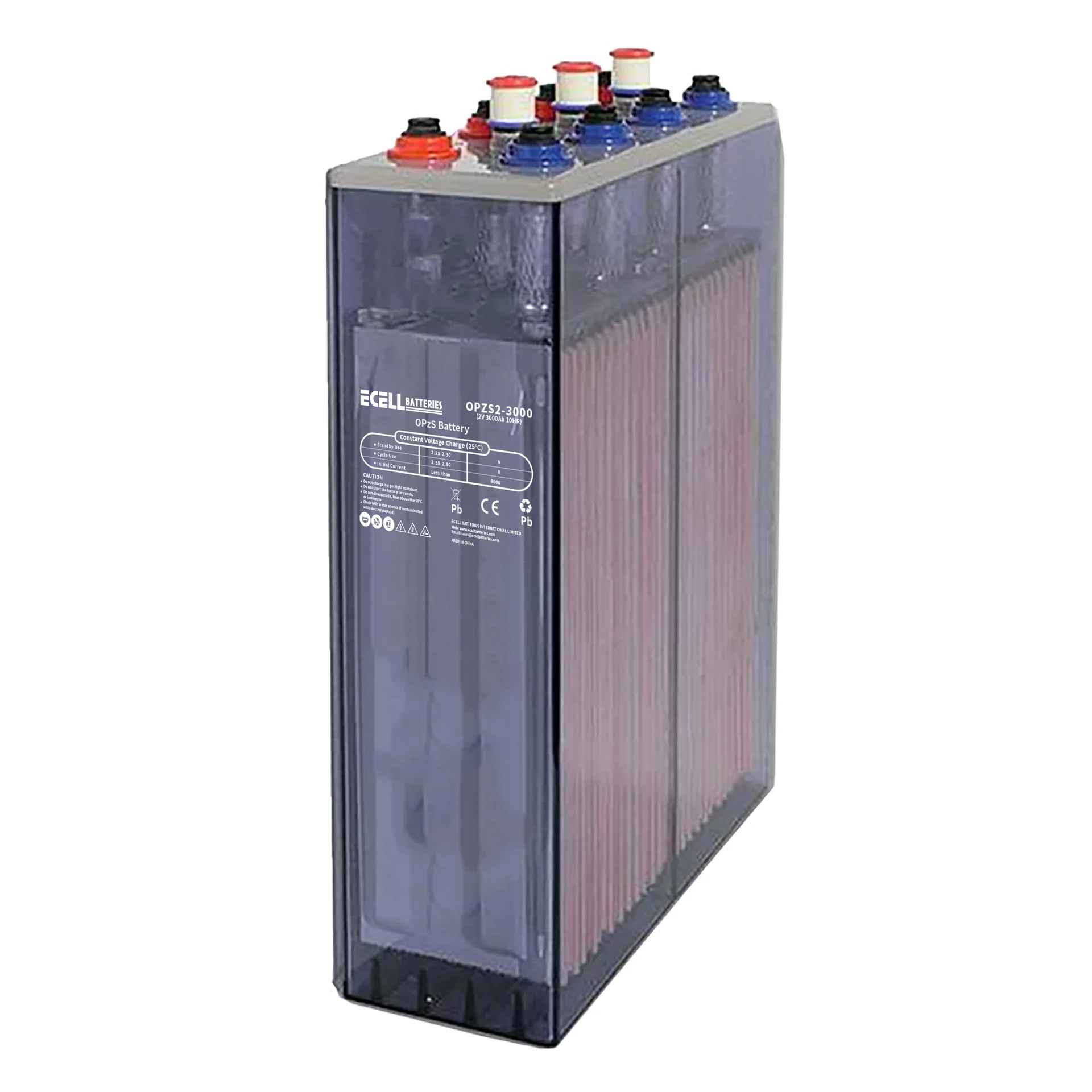 OPzS-3000, 2V 3000Ah, 10HR, 600A