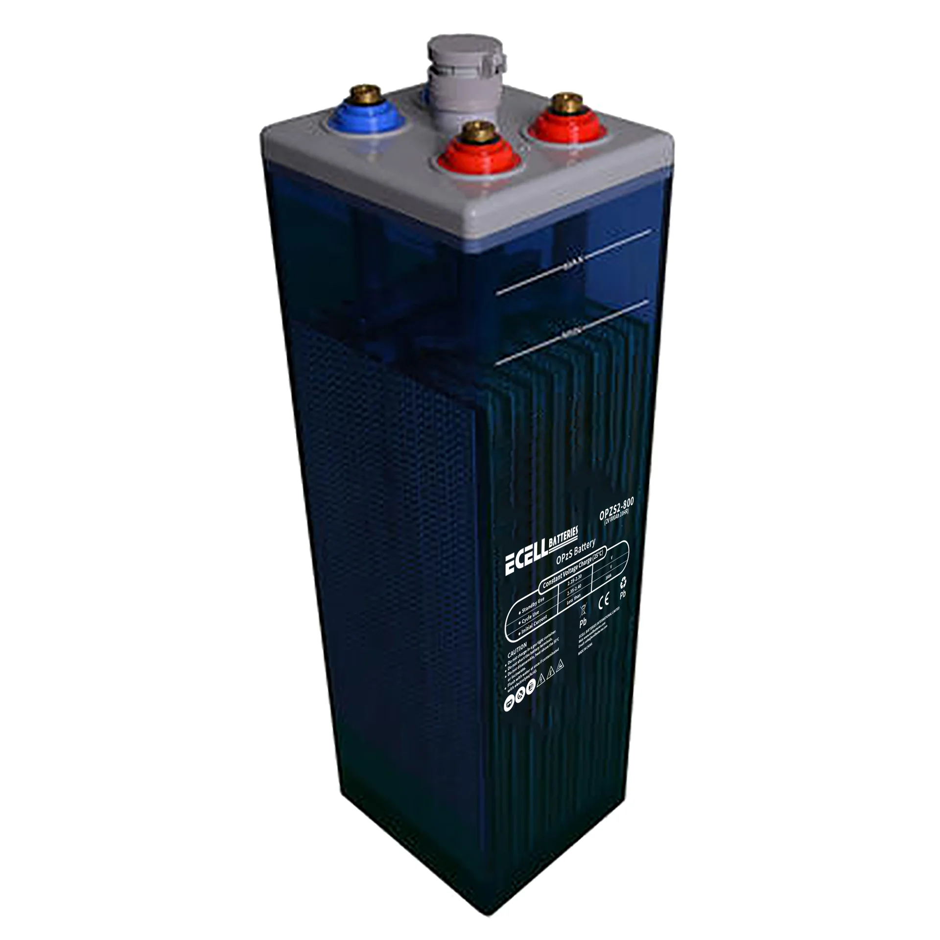 OPzS2-800, 2V 800Ah, 10HR, 160A